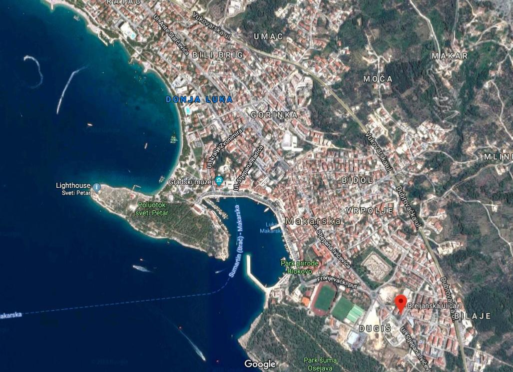Apartment Sopta Makarska Exteriör bild